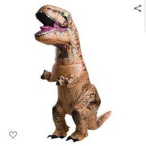 T-rex blowup costume